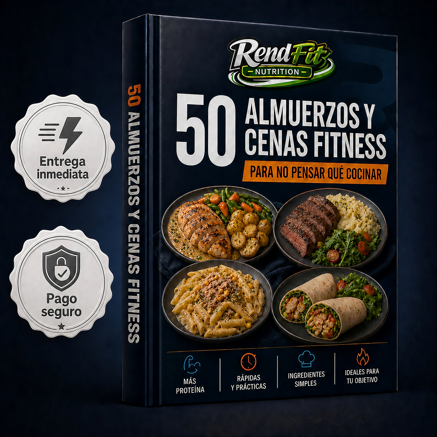 50 almuerzos y cenas fitness para no pensar qué cocinar